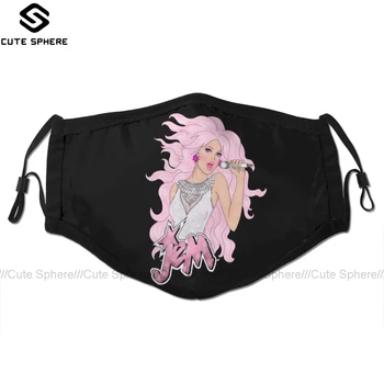 

Jem Mouth Face Mask Diamond Jem Facial Mask Fashion Funny with 2 Filters for Adult