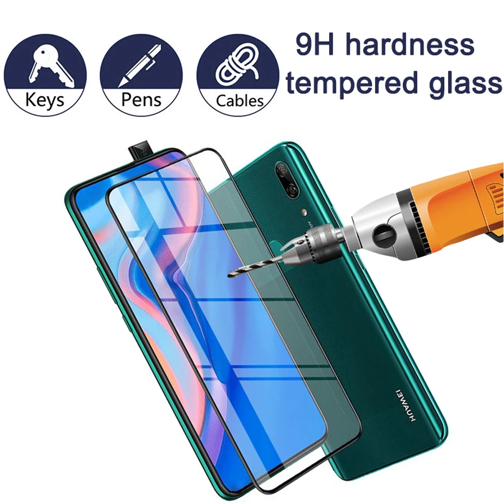 2 шт. 9H Защитная пленка для huawei p smart plus 2018 2019 закаленное стекло Z pro защита экрана