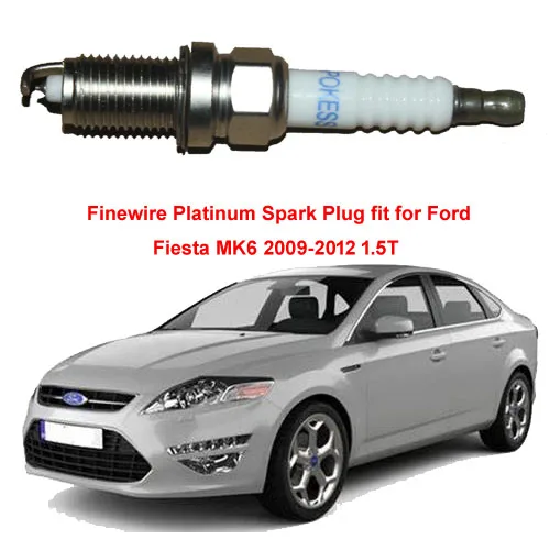 Платиновая Свеча зажигания Finewire для Ford Fiesta MK7 2009-2012 1 5 T | Автомобили и мотоциклы