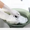 Japan Dishwashing Cleaning Gloves Magic Silicone Rubber Dish Washing Glove for Household Scrubber Kitchen Clean Tool Scrub ► Photo 2/5