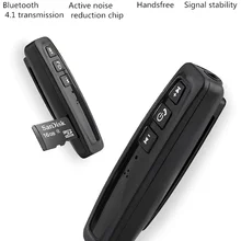 Стерео приемник Bluetooth аудио 4,1 HandsFree автомобильный комплект передатчик беспроводной адаптер AUX 3,5 мм музыкальные приемники для наушников