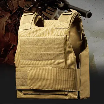 

Hunting Vest Armor Plate Tactical SWAT Vest Protective Clothes on For Outdoor Field Battle Sleeveless Jacket Vest
