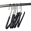 Promotion! Open End Trouser Hangers Slack Pant Hanger with Non-Slip Foam Coated Black 5-Pack 3