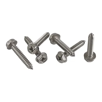 

NICNCNC 6 Pcs Clutch Cover Screw Bolts Black Stainless Steel for Polaris RZR 1000 900 570 Ranger Replaces 7519330