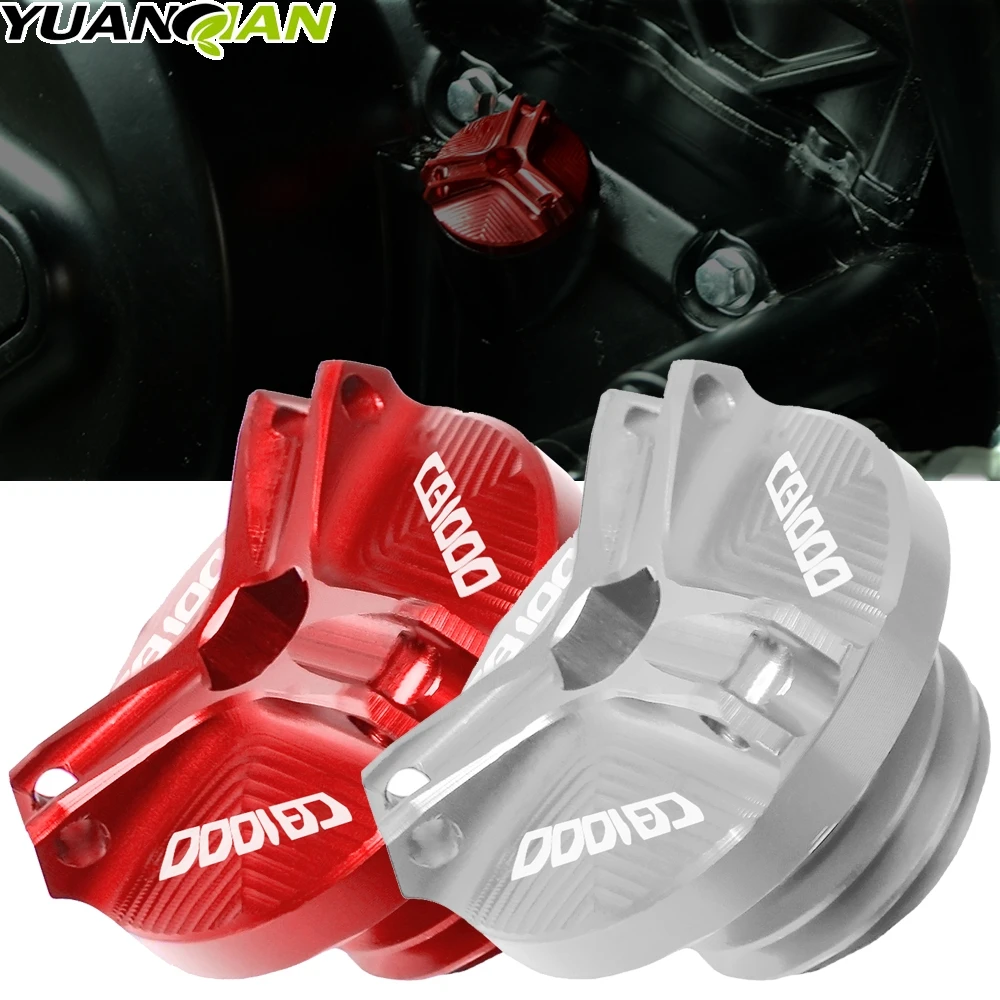 

Motorcycle Accessories parts M20*2.5 Engine Oil Drain Plug Sump Nut Cup Plug Cover For Honda CB1000R CB 1000R CB1000 R 2008-2018