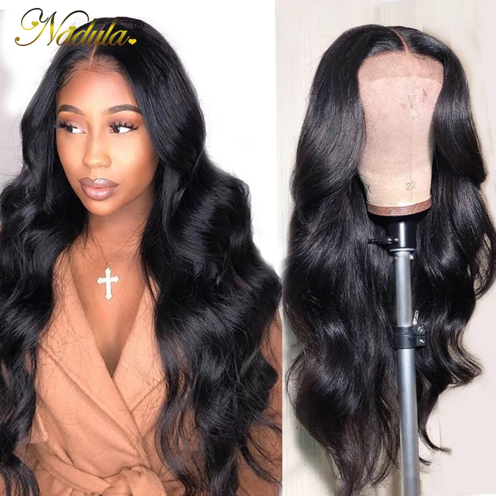 Nadula Lace Front Wig 13 4 6 Brazilian Body Wave Wig Medium Brown