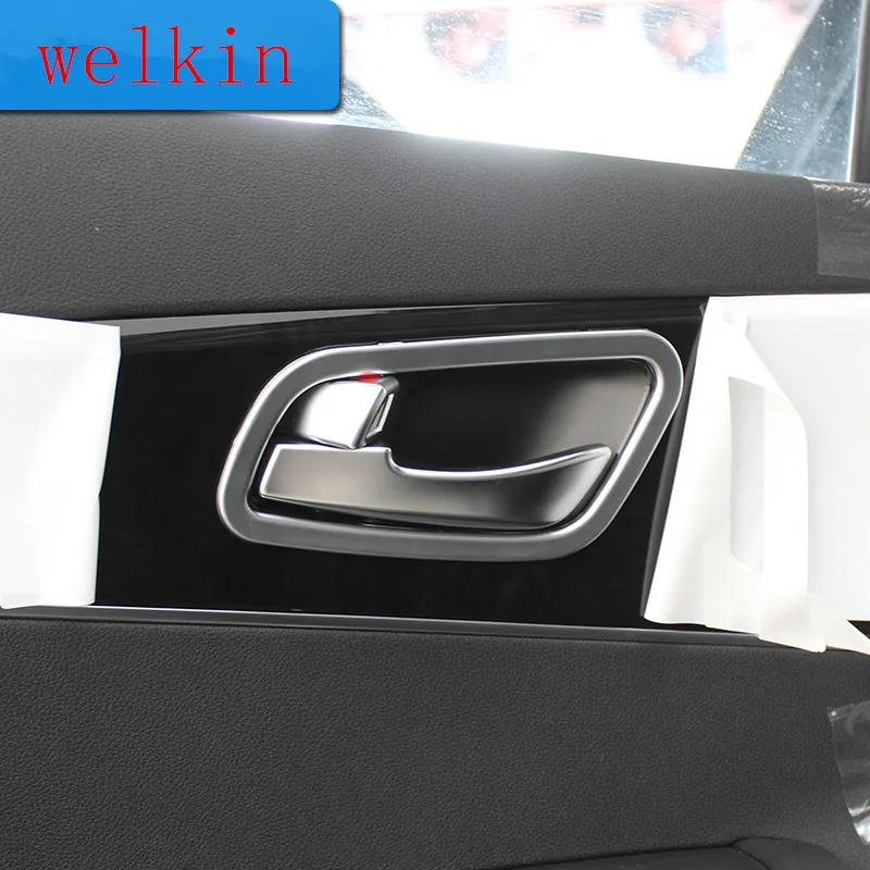 WELKINRY For Kia Sorento Prime UM 3rd generation 2015 2016 2017 2018 2019 ABS chrome interior car door cup bowl handle trim | Автомобили и