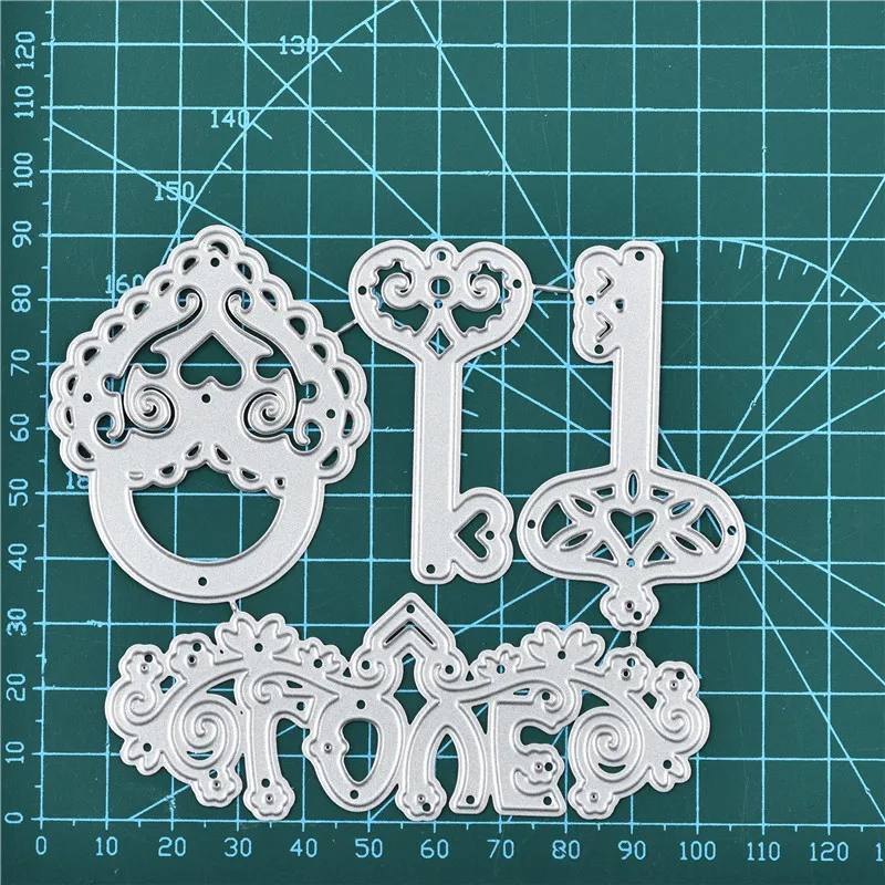 DiyArts замок любви и для шкафов режущие штампы Новый 2019 Крафтовая окраска