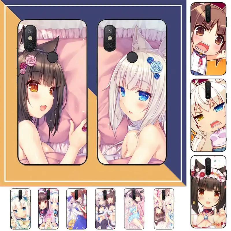 TOPLBPCS Nekopara Chocola ванильный Кот для девушек Redmi Note 8 7 9 4 6 pro max T X 5A 3 10 lite | Мобильные