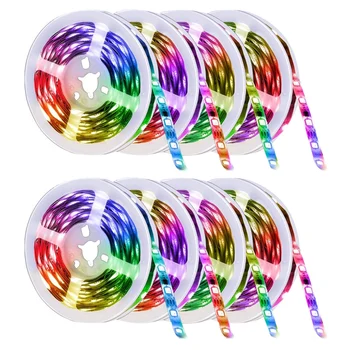 

WiFi LED Strip Lights 20M 5050 Waterproof LED Strip Lights with Remote for Room Halloween Christmas Party