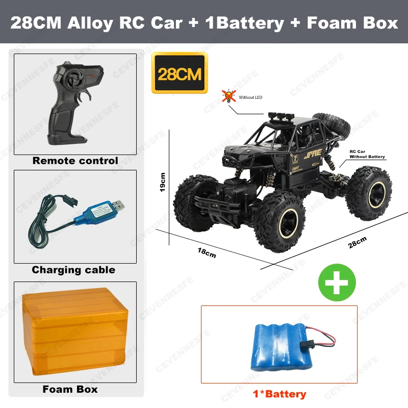 2020 New RC Car 1:12 4WD Updated Version 2.4G Radio Control RC Car Trend Toys Remote Control Car Off-Road Trucks Toys for Childr off road remote control car RC Cars