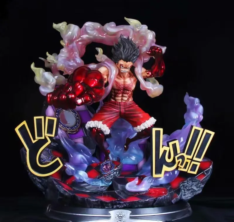 Японское аниме one piece Monkey D Luffy gear четвёртый Змеиный человек Ver. GK статуя 1/6 Масштаб ПВХ фигурка модель игрушки Brinquedos