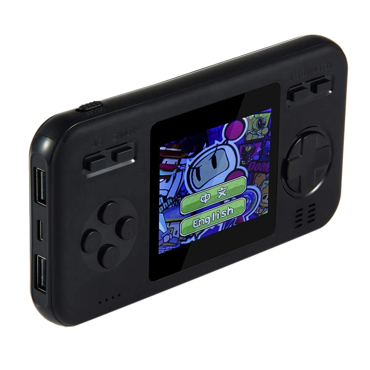 416 игры ретро игровая консоль Путешествия Портативная игровая система, power Bank 8000MAh аккумулятор 2,8 дюймов цветной экран портативная игра Machin