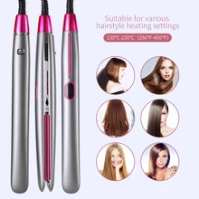 Профессиональный Выпрямитель для волос портативная Керамическая Мини плоская Зебра утюжки для выпрямления волос Инструменты для укладки Утюги инструмент для укладки