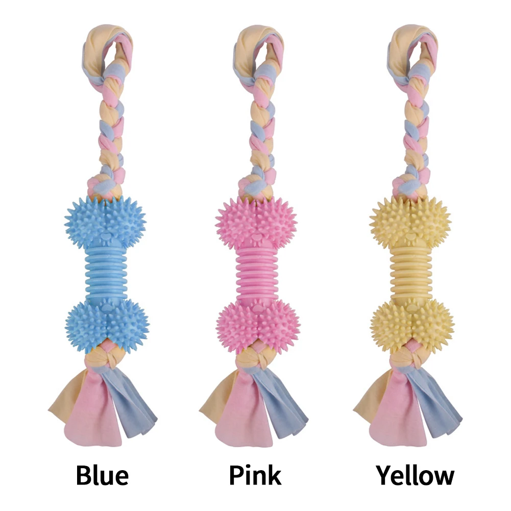 Игрушка для домашних животных безопасная тренировочная переносная собака молярная TPR веревка для чистки зубов практичный колючий шар в форме кости для помещений и улицы
