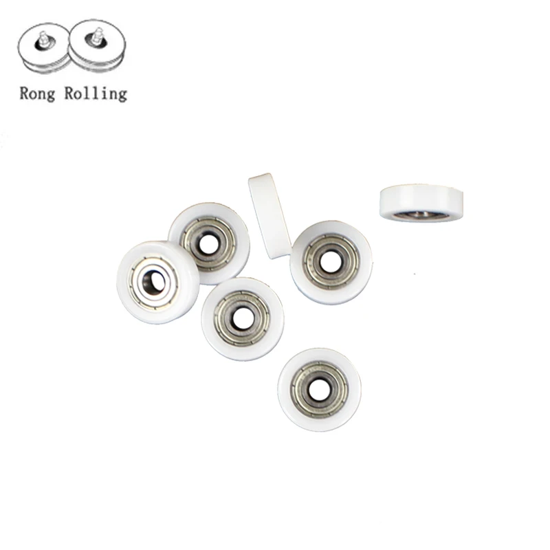 6*20*6 696RS bearing outsourcing POM polyurethane material roller/pulley/wheels diameter 20mm thickness 6mm bore 6mm. |