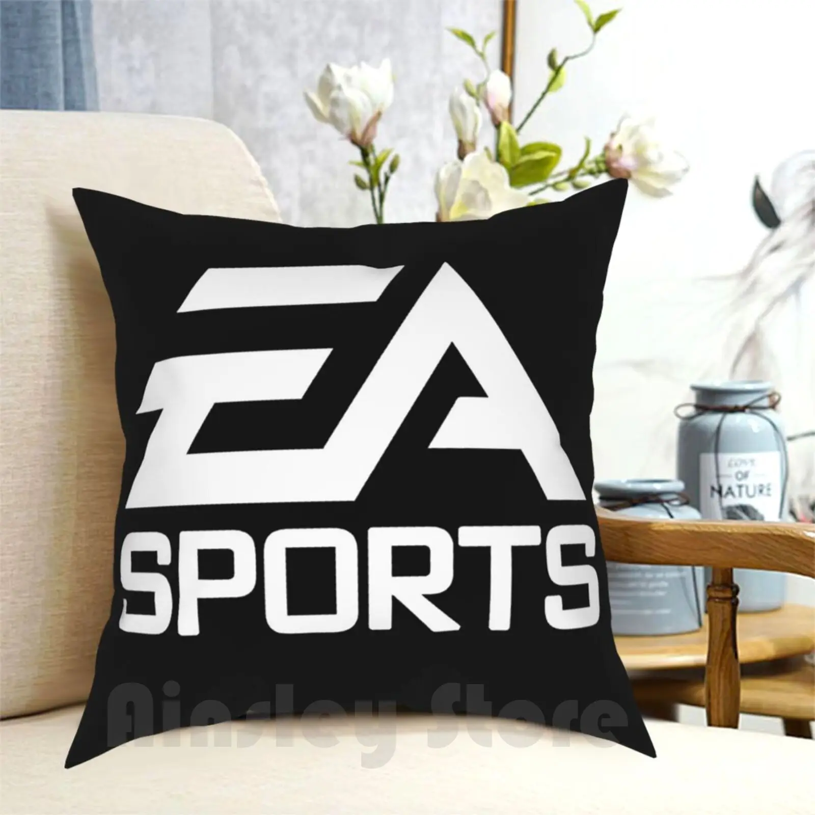 Наволочка Ea Sports с принтом Мягкая для дома | Дом и сад