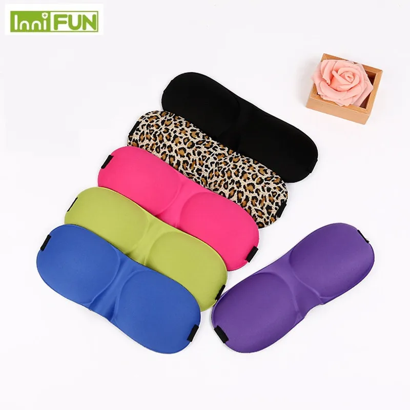 

3D Eye Mask Sponge Shade Nap Cover Blindfold Mask Eyeshade Sleep Masks for Sleeping Travel free shipping