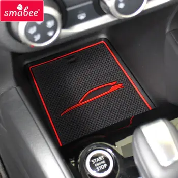 

Car modification Car accessories Gate slot mats For NISSAN KICKS Interior Door Pad/Cup Dust mats Door Slot Mat