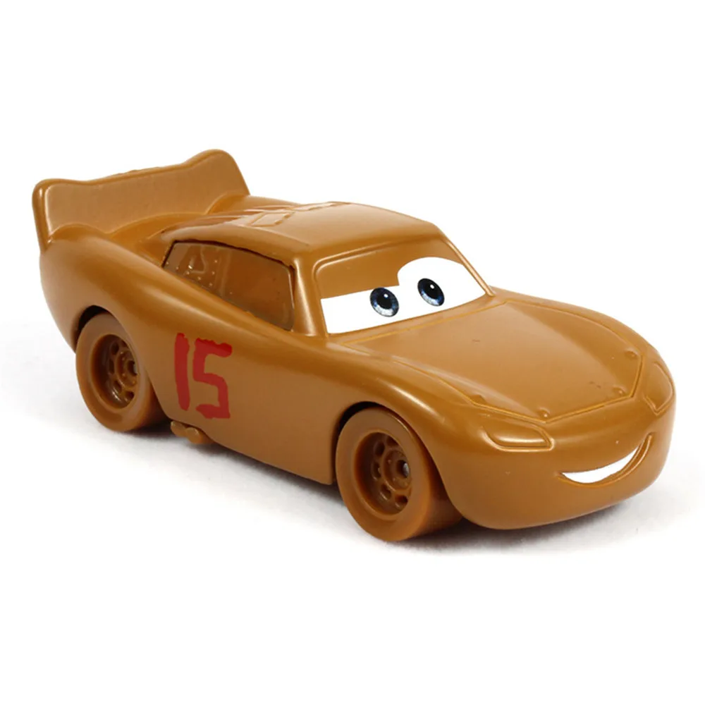 Disney Pixar тачки 3 Молния Маккуин как Честер WHIPPLEFILTER коричневый сплав игрушечный автомобиль Дети Рождественский подарок