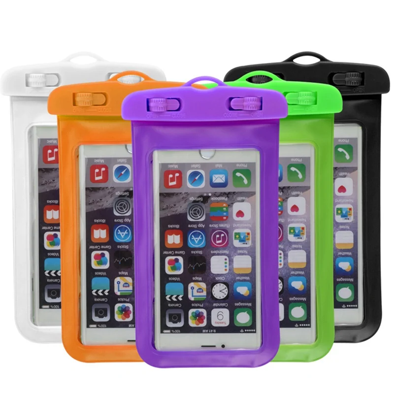 Universal Waterproof Case Swimming Bag Underwater Camera Pouch Cell Mobile Phone Case for iphone 6 6s 7 X 8