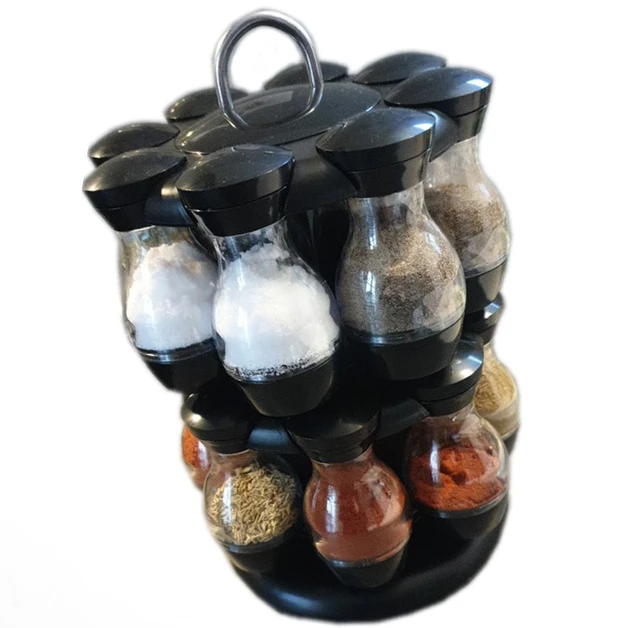 Condiment Set Salt Pepper Holder 8pcs 