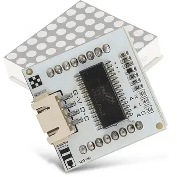 

HW-572 I2C Dot Matrix Module 8x8 Digital Signal XH2.54x4 Terminal LED Dot Matrix Module professional chipset modules