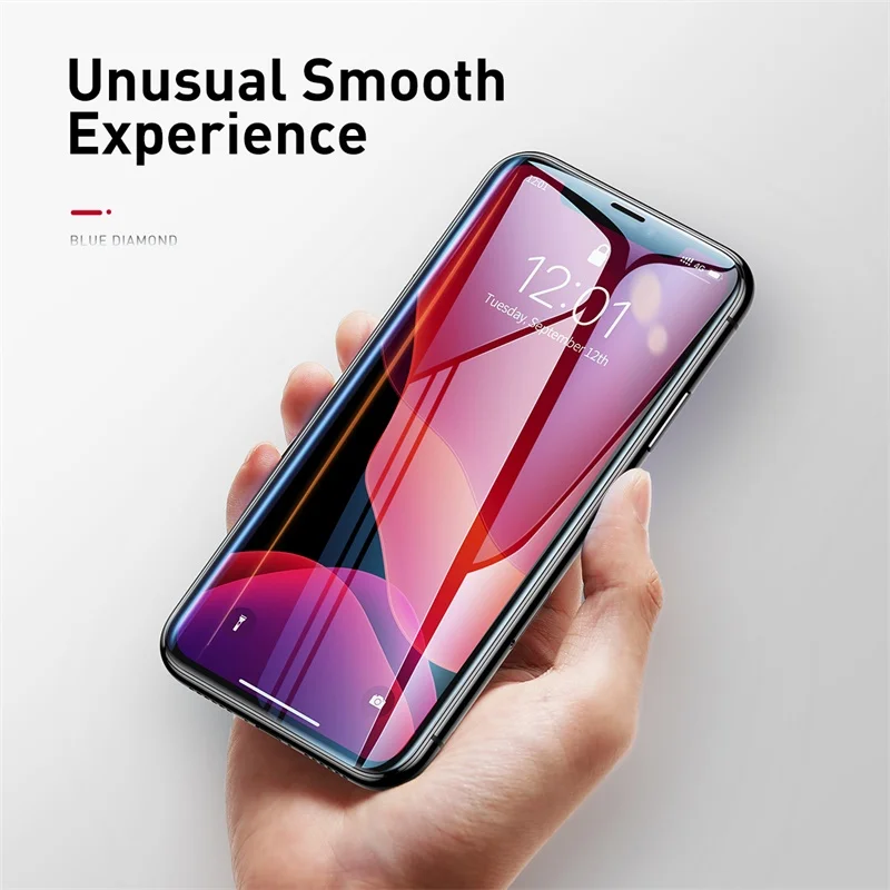 Baseus 0,23 мм Защитное стекло для iPhone 11 Pro Max Новое поступление полное покрытие закаленное стекло протектор экрана для iPhone 11