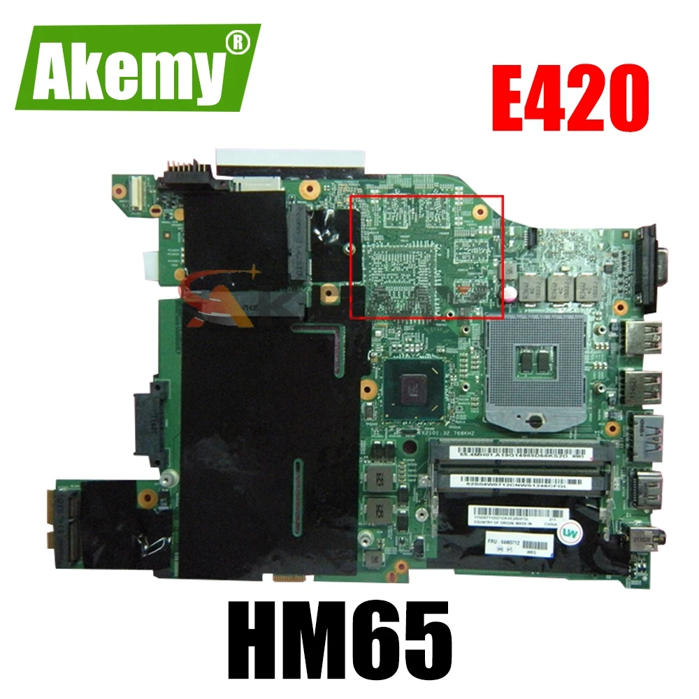 Материнская плата для ноутбука LENOVO IBM Edge 420 E420 HM65 материнская 04W0712 04W0728 04W0610 04W0394