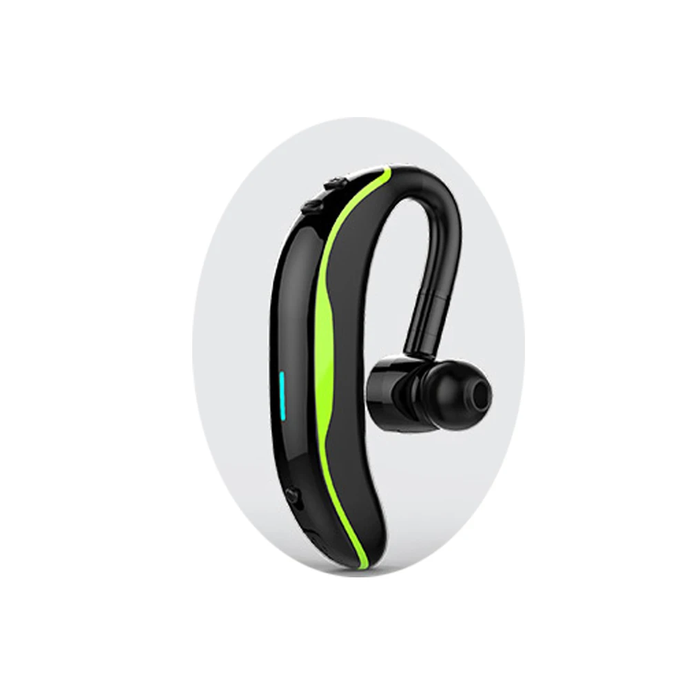 Зеленый F600 Bluetooth гарнитура для автомобиля Спортивные Беспроводные наушники HD микрофон Handsfree телефон наушники езды мотоцикл велосипед для Anroid iPhone - Цвет: Зеленый