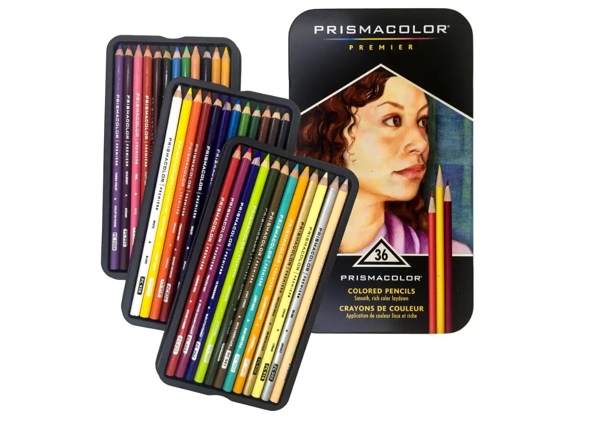 Prismacolor Premier Soft Core Colored Pencil, Silver PC 949