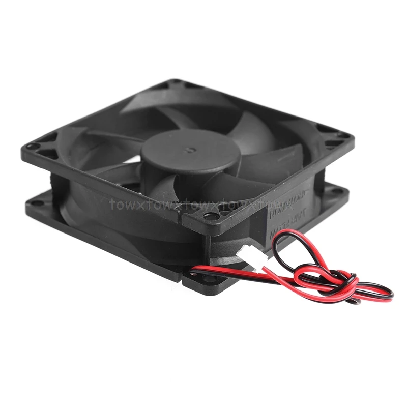 Cooling Fan Gaming Cooling Fan 80 x 80 x 25mm 12V 2-pin brushless cooling fan for computer CPU System Heatsink