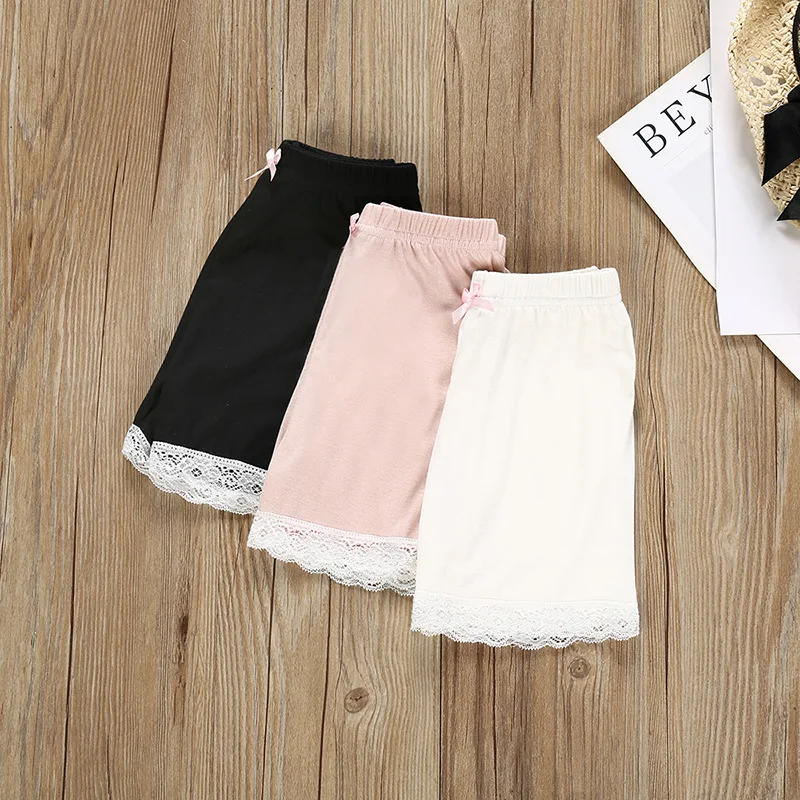 Летние Шорты для девочек; Новинка года; стильные трусы-боксеры для маленьких девочек; леггинсы; трусы-боксеры из чистого хлопка; шорты для защиты от воздействия