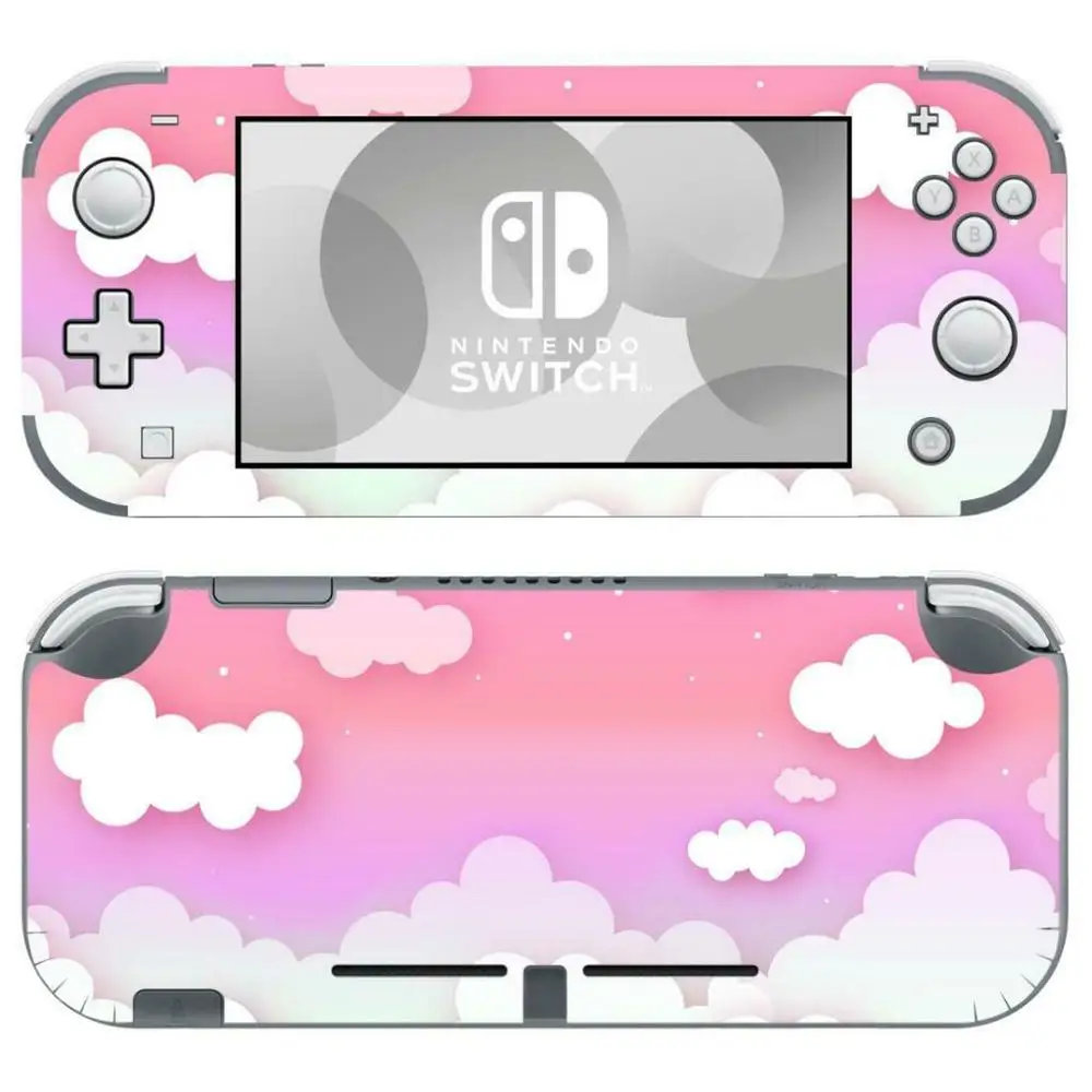 Pink White Cloud Nintendoswitch Skin Sticker Decal Cover For