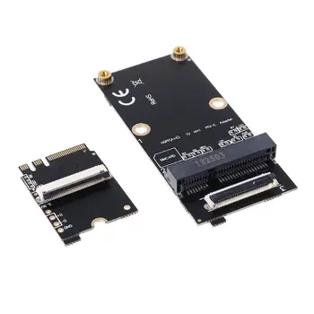

M.2 (NGFF) Key A/E/A+E to Mini PCI-E Adapter with FFC Cable for PC Computer