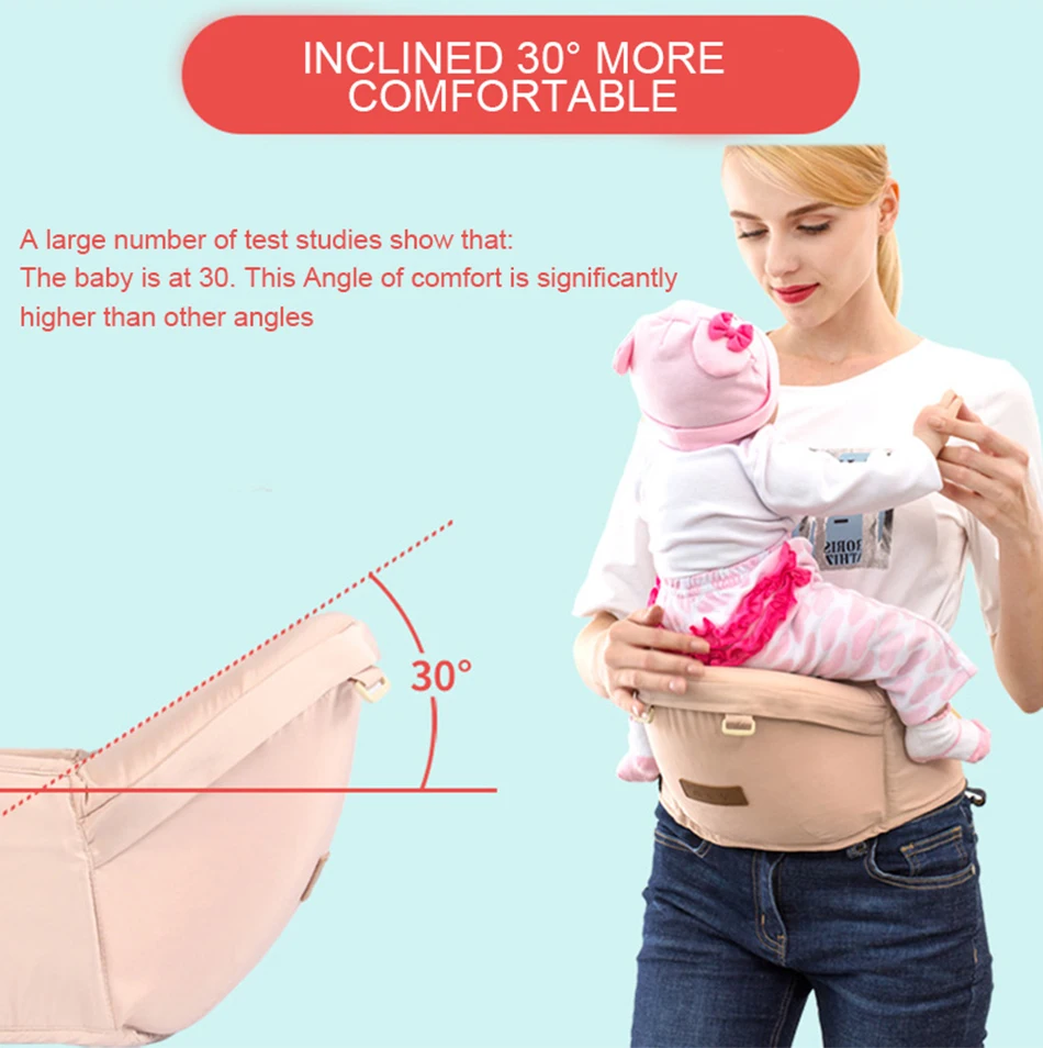 Newborn Back Baby Belt With Baby Carrier Waist Stool Baby Carrier Straps Children Baby Four Seasons Breathable Waist Stool