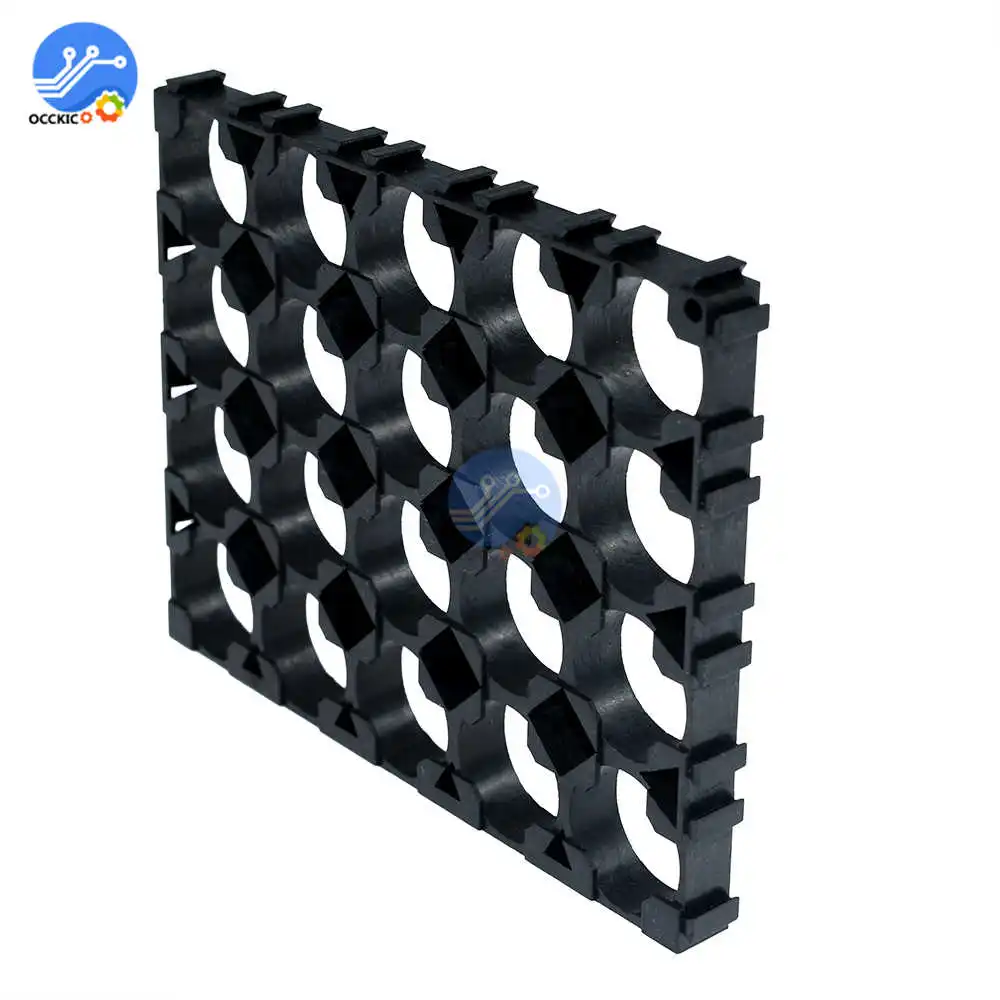 10 шт. пластиковые разделители для батарей 18650 4 Х5 клетка|cell spacer 18650|spacer 18650battery pack