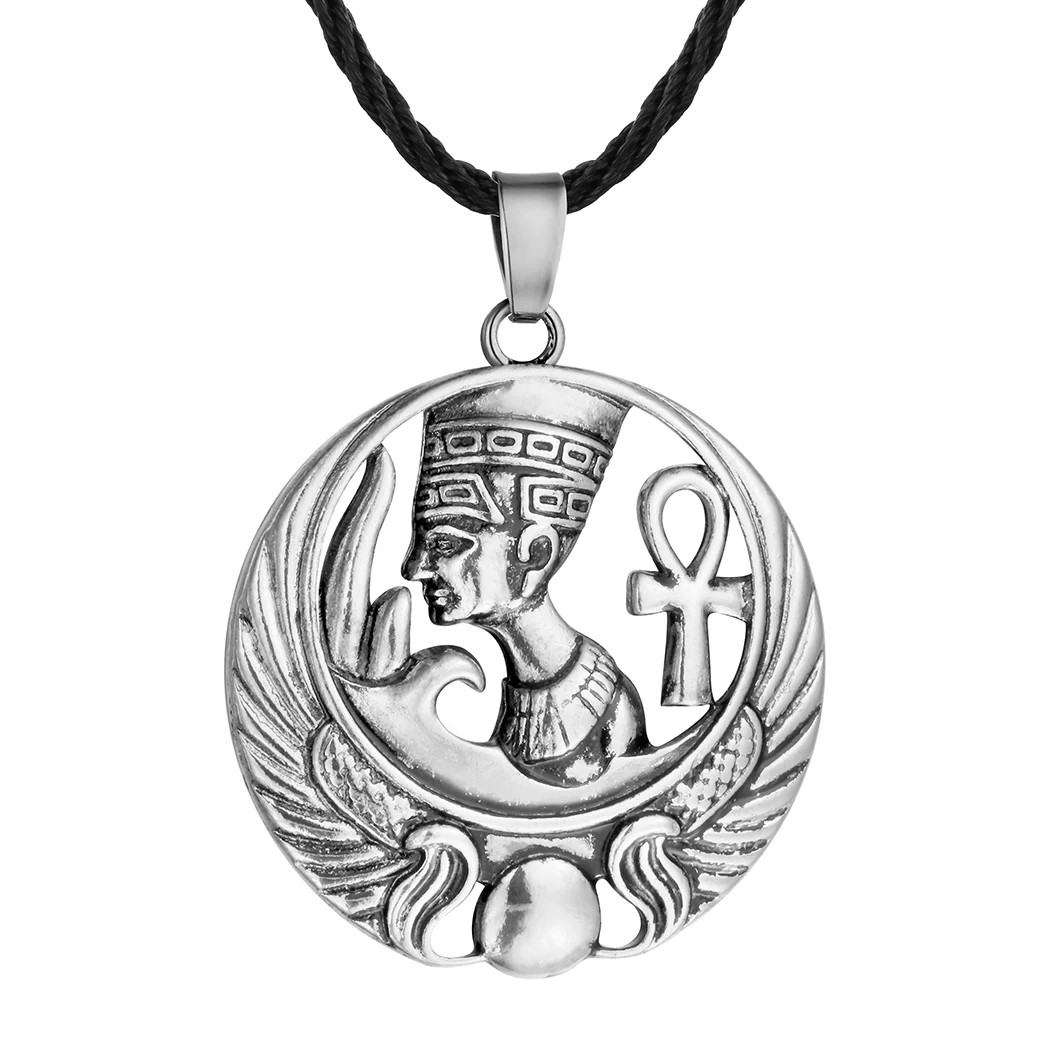 Cxwind Valkyrie Symbole славянская Подвеска Ожерелье Викинг скандинавский языческий амулет скандинавские ювелирные изделия скандинавские Модные Этнические ожерелья - Окраска металла: CX-VN160-S