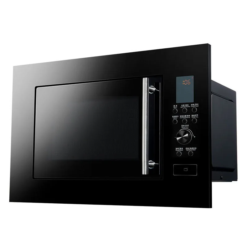 Horno de microondas de acero inoxidable empotrado, una máquina  multifuncional para el hogar|Hornos microondas de empotrar| - AliExpress