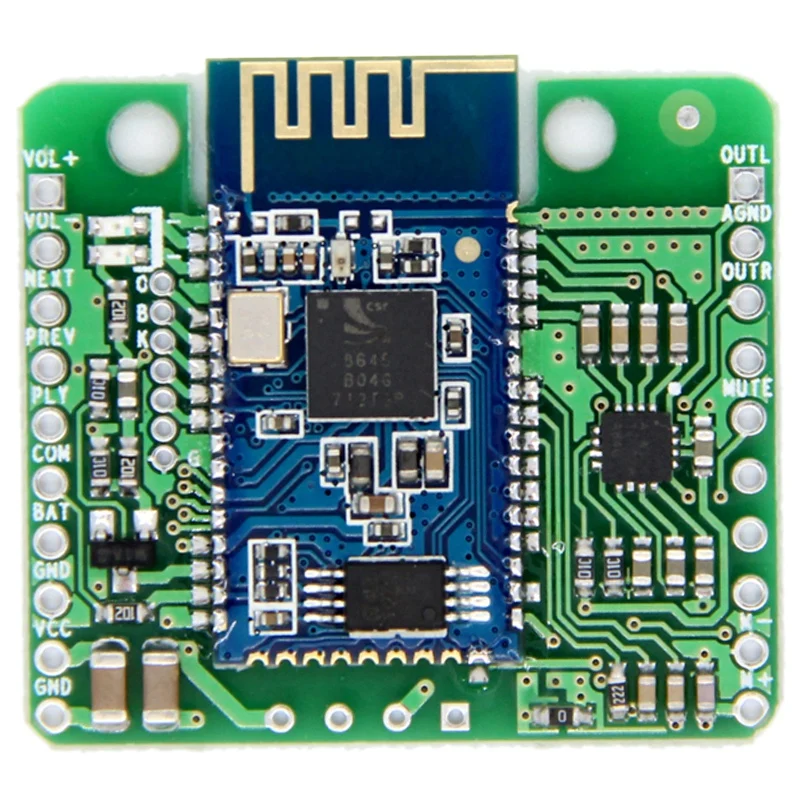 

CSR8645 APT-X HIFI Bluetooth 4.0 12V Receiver Board for Car Amplifier Speaker