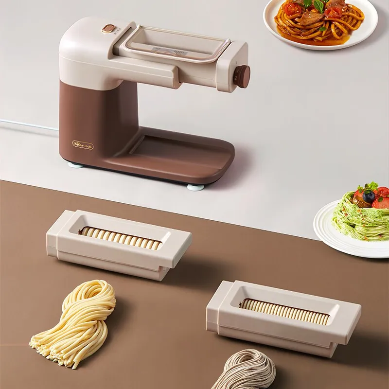 Electric Noodle Makers bear automatic vegetable pasta maker 2size dough Press machine kitchen aid dumplings Food Processors 220v