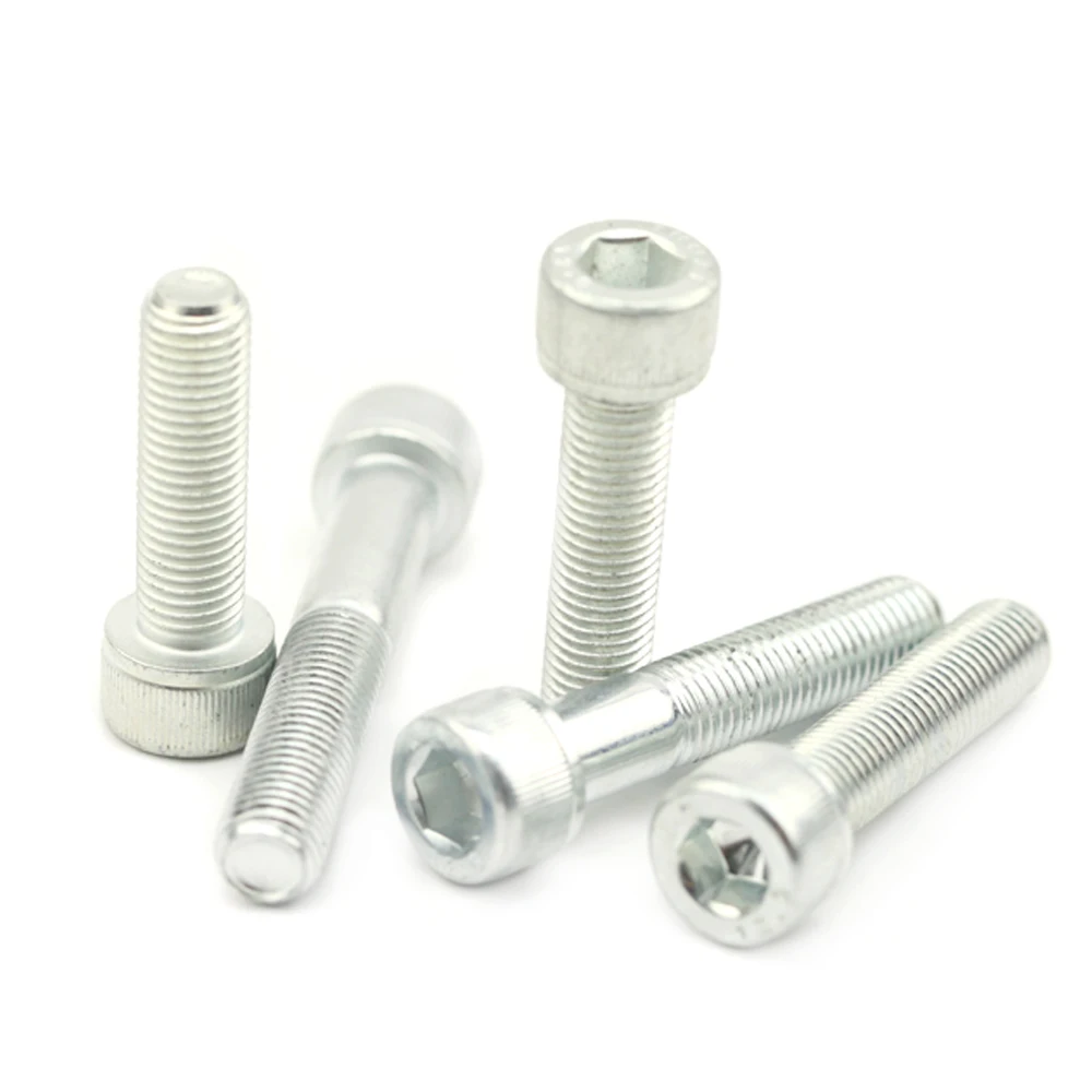 M10x1.25x110mm Шаг тонкой торцевой болт с головкой M10* 1,25 100 110 120 130 140 150 мм 12,9# стальные аксессуары для мотоциклов - Цвет: M10x1.25x110mm