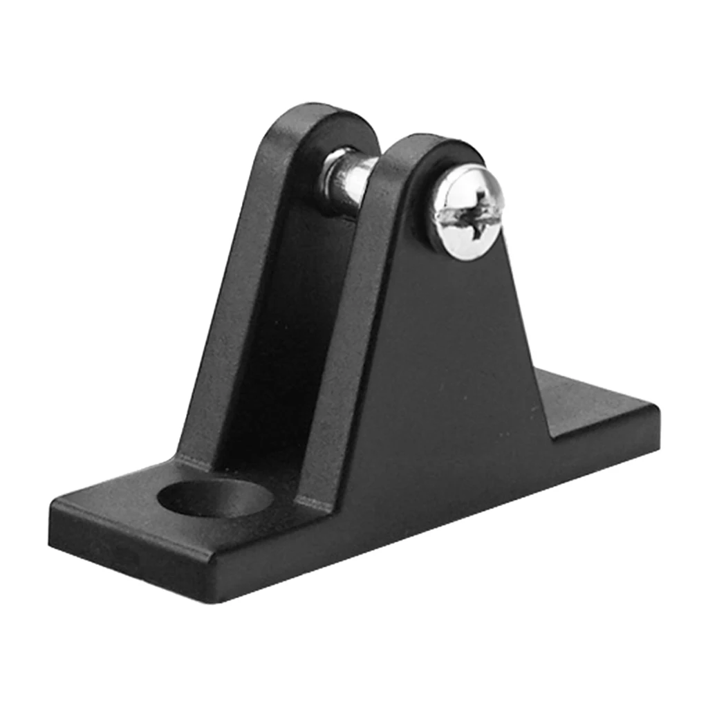 

Black Nylon Deck Hinge Flat Mount for Boat Marine Bimini Top Fitting with 2 Stainless Steel Screws