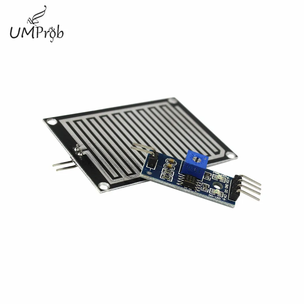 Модуль обнаружения капель воды 3 5 В датчик влажности и дождя для arduino|Датчики| |