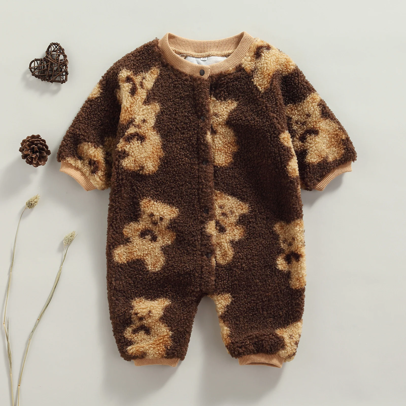   ҳ ҳ ܿ   峭 ٷ Ϳ  μ   ư ٿ  Ʈ Playsuit  0-24M