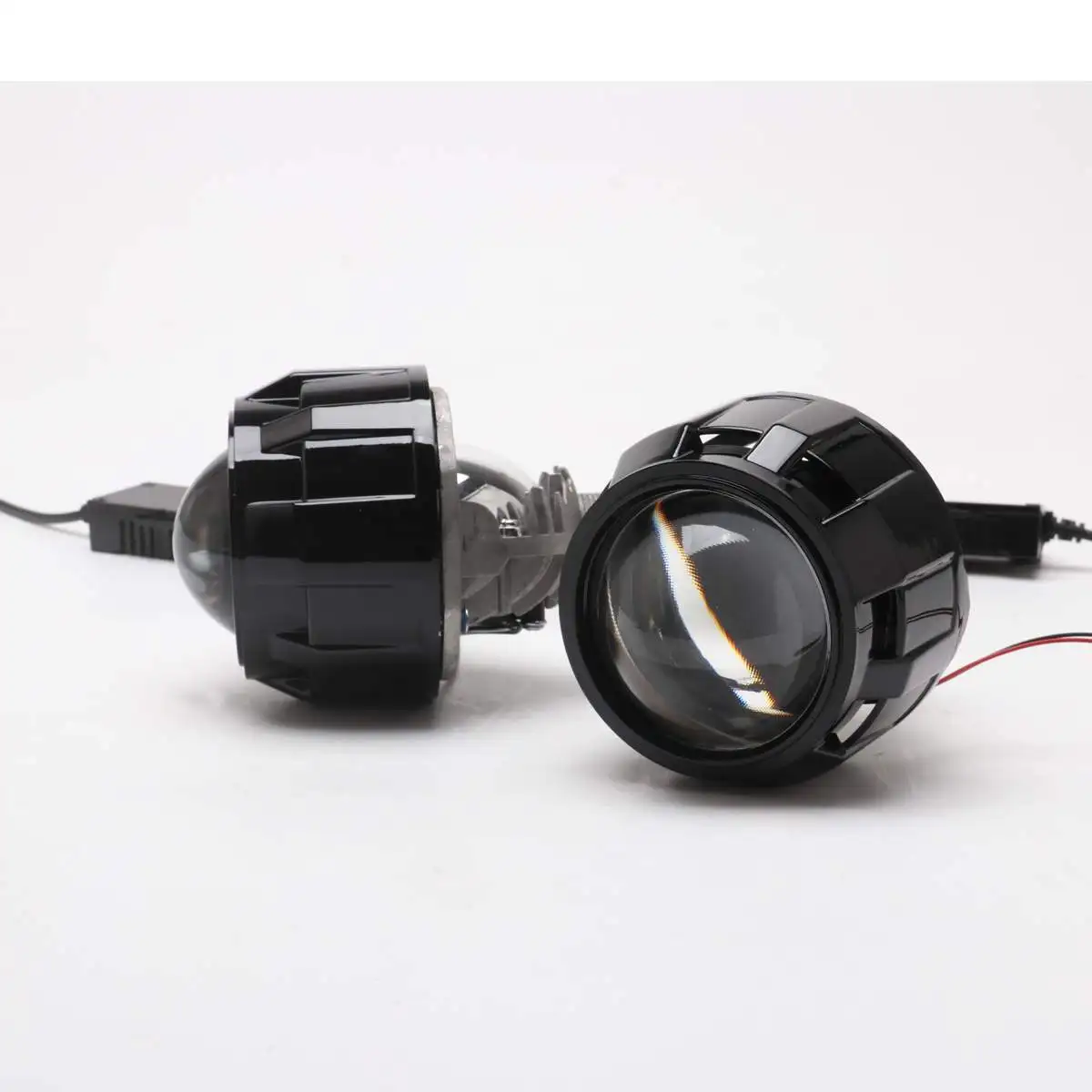  Mofaner LHD 2.5'' Bi-LED Projector Lens headlight for Auto Car Headlight Retrofit H4 LED Car Stylin - 4000084182903