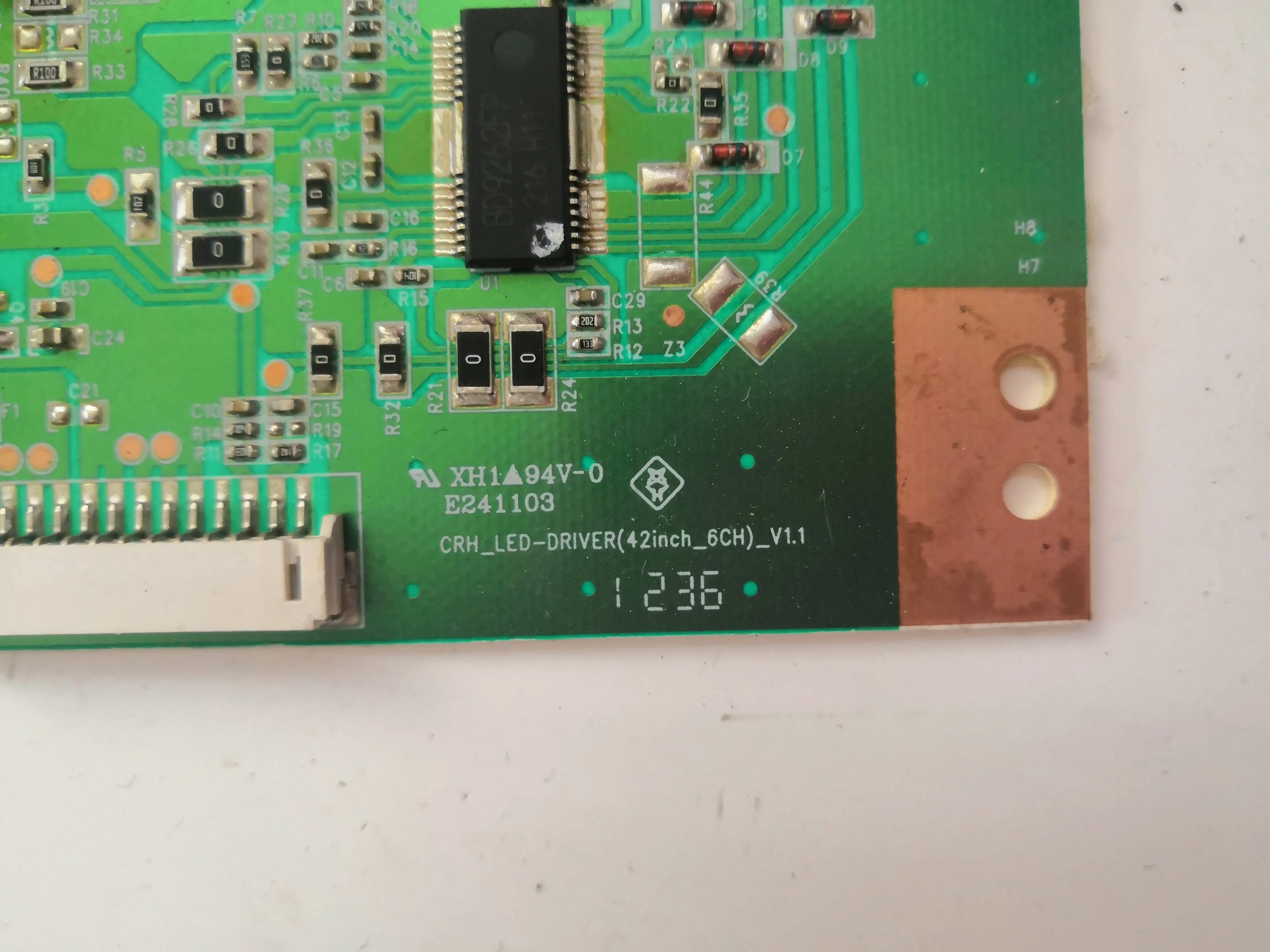 Оригинальная материнская плата le42a800d le39a90w плата постоянного тока crh_led-driver(42inch-6ch)-v1.1