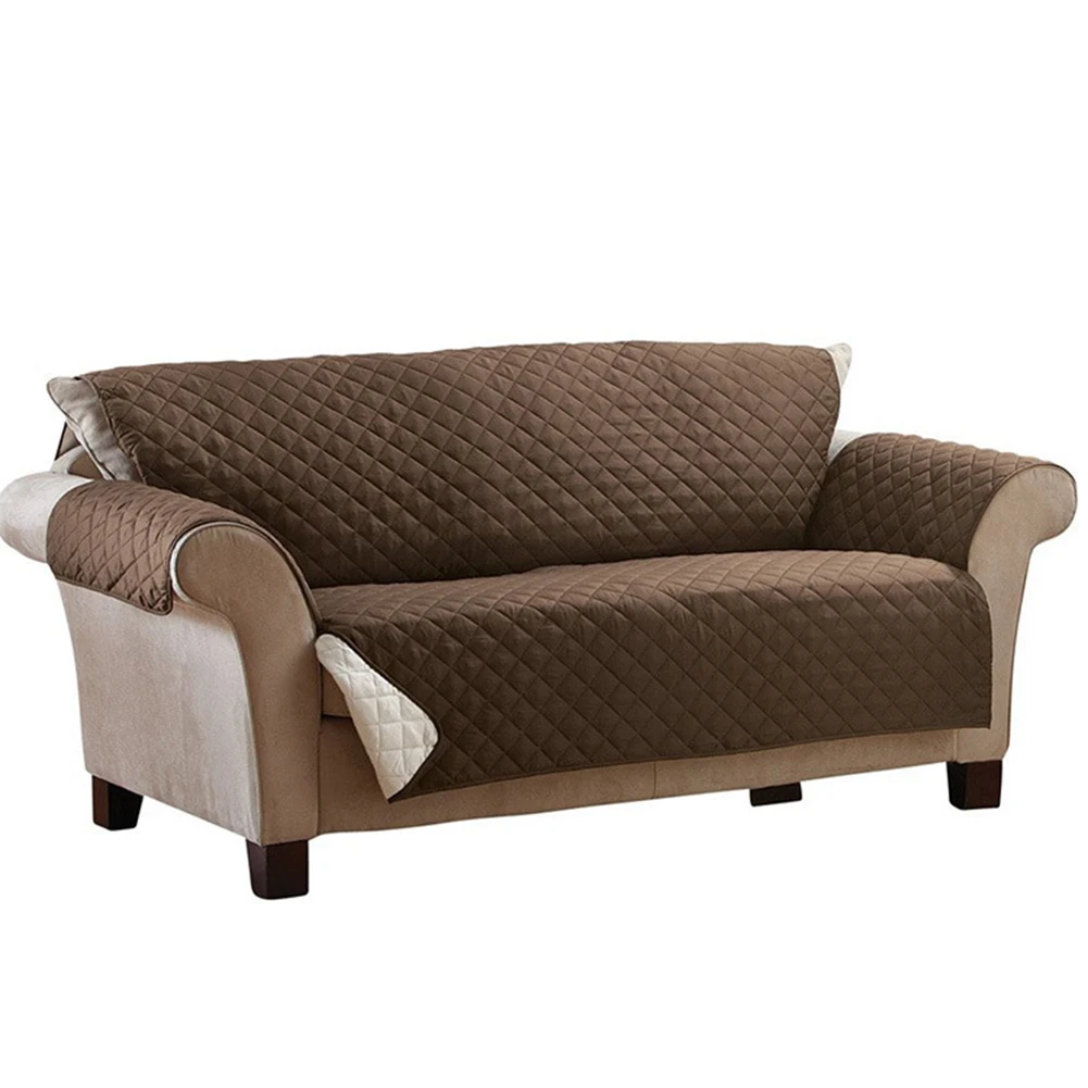 

Waterproof Reversible Sofa Covers for Dogs Pets Kids Anti-Slip Couch Recliner Slipcovers Armchair Furniture Protector For Sofa