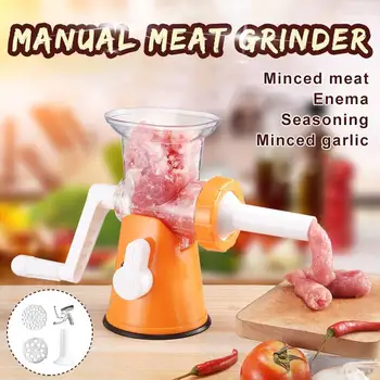 

Manual Meat Grinder & Sausage Noodle Dishes Handheld Making Gadgets Mincer Pasta Maker Crank Home Kitchen Cooking Tools