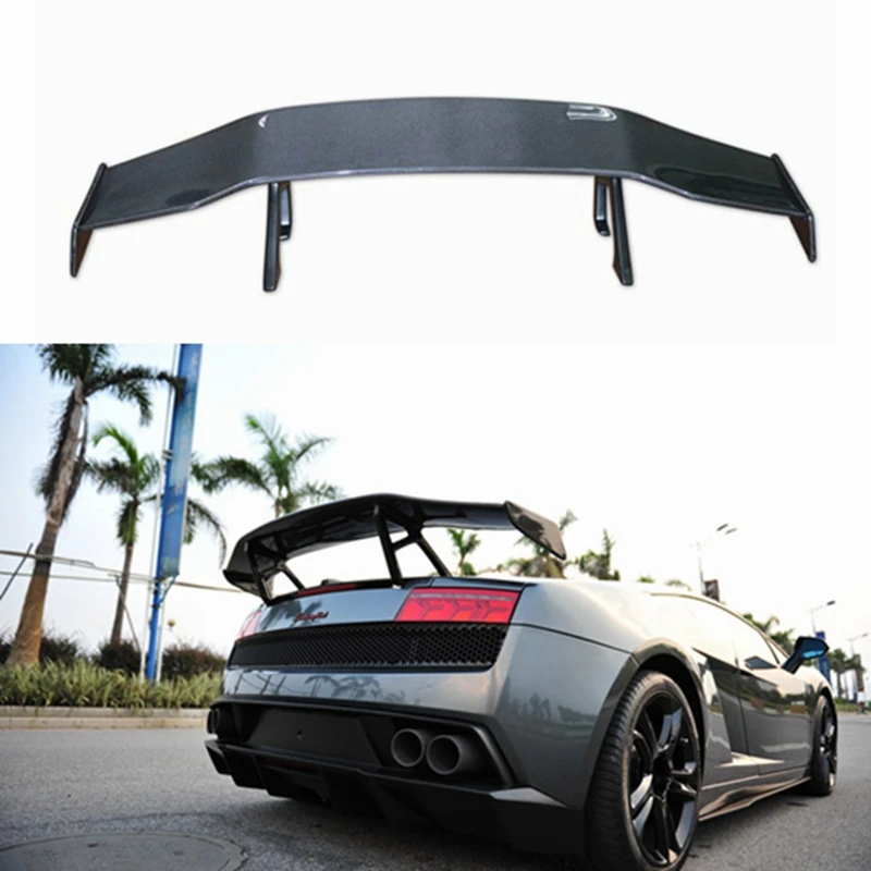 Задний спойлер из углеродного волокна заднее крыло GT для Lamborghini Gallardo LP550 LP560 LP570 D